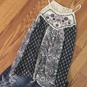 Patterned tank top